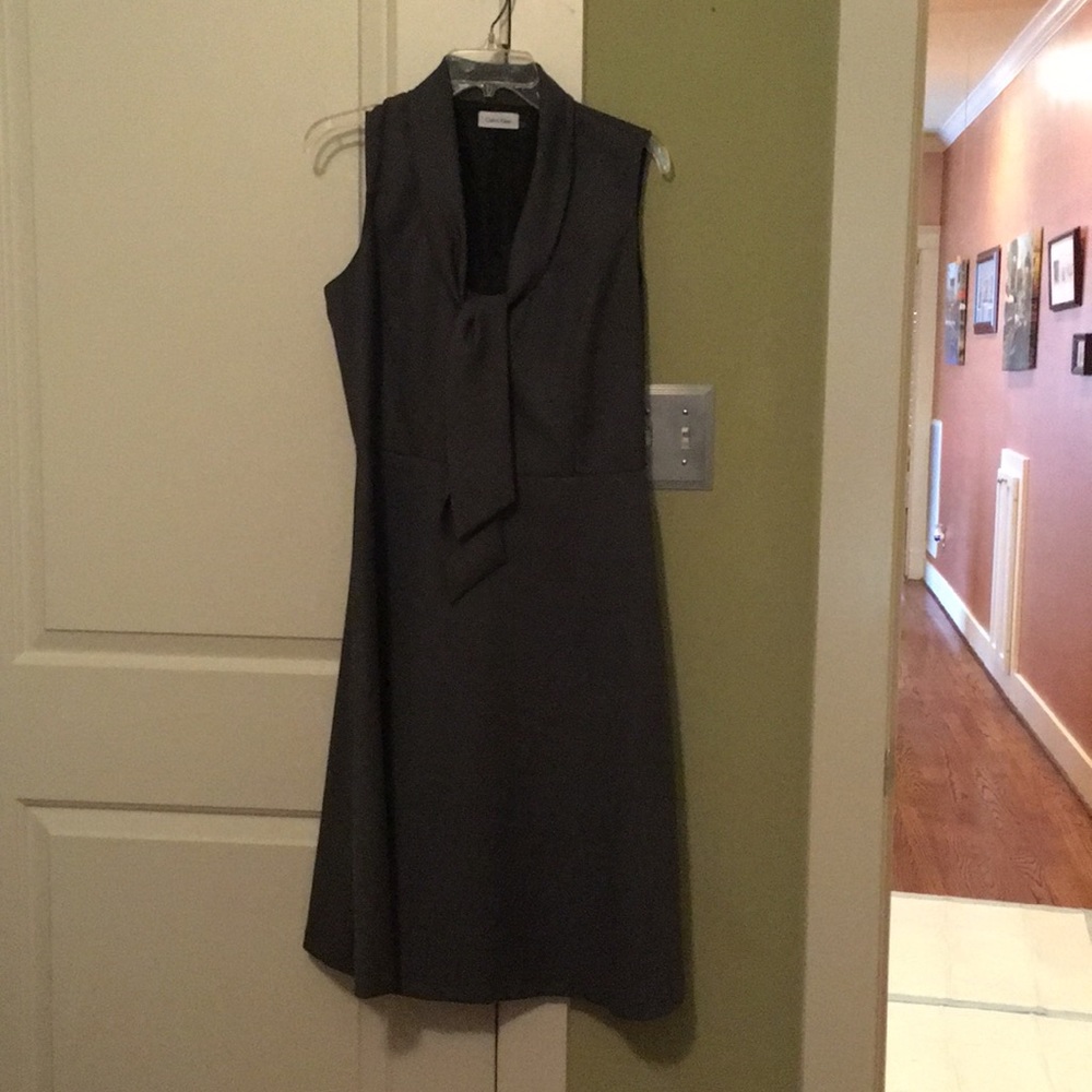 Grey Calvin Klein dress size 12. Never Worn